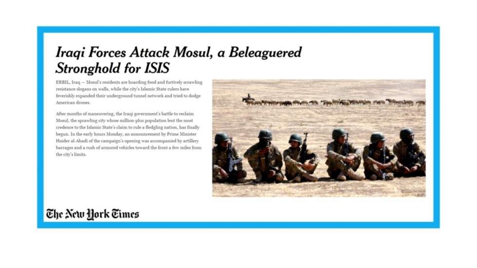 "Mossoul : apprendre de ses erreurs ?"