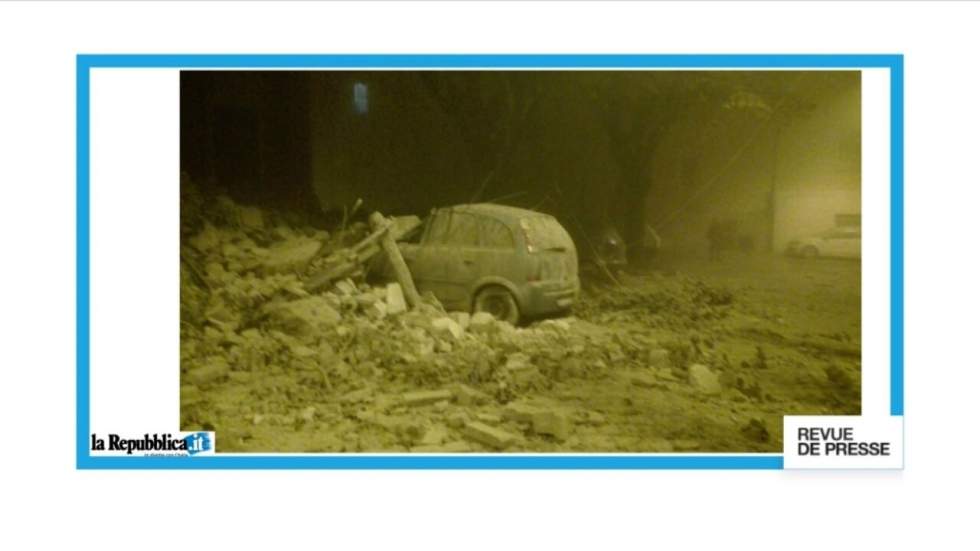 "La terre s'est brisée sous nos yeux" "La terre s'est brisée sous nos yeux"