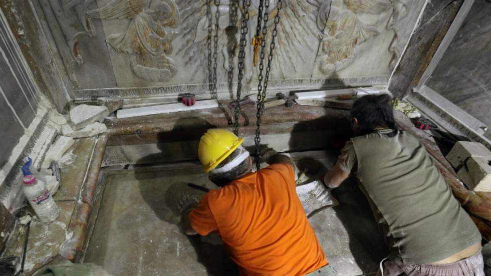 La tombe de Jésus ouverte pour la première fois depuis plus de deux siècles