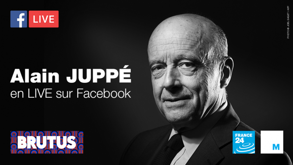 Retrouvez l'interview d'Alain Juppé en Facebook Live