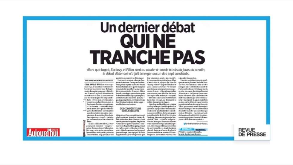 "Un dernier débat qui ne tranche pas" "Un dernier débat qui ne tranche pas"