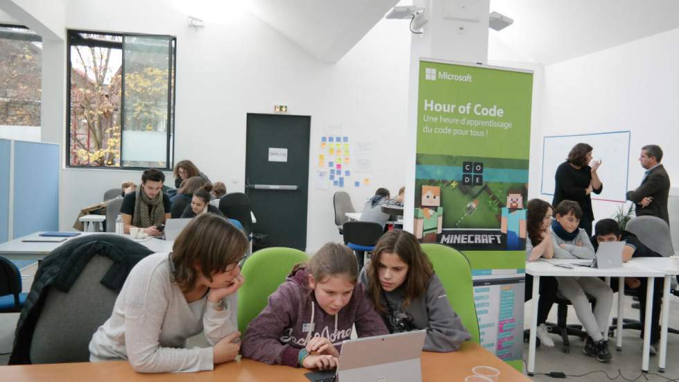 Je suis allée chez Simplon pour suivre un cours de code... dispensé par des enfants