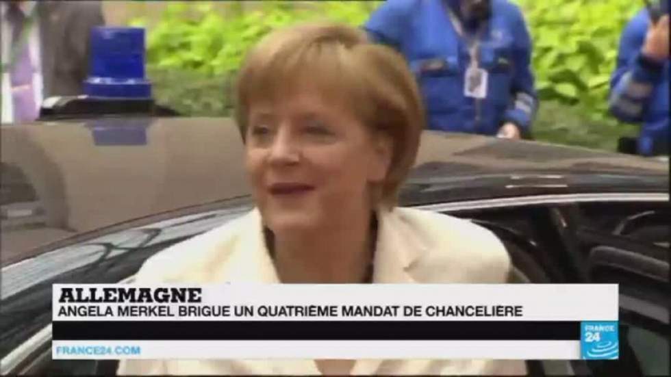 Angela Merkel candidate à un quatrième mandat de chancelière en Allemagne Angela Merkel candidate à un quatrième mandat de chancelière en Allemagne