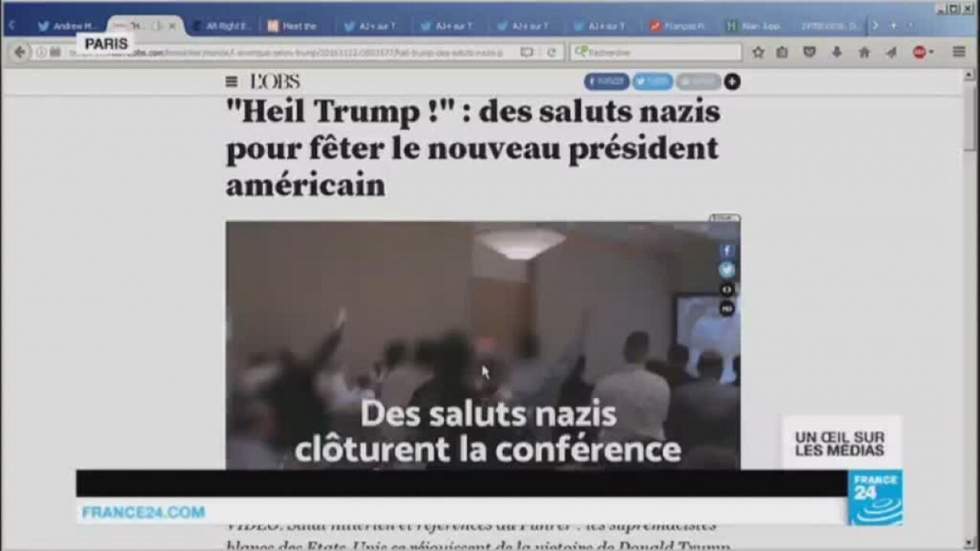 "Heil Trump!" : l'extrême droite américaine fête Donald Trump