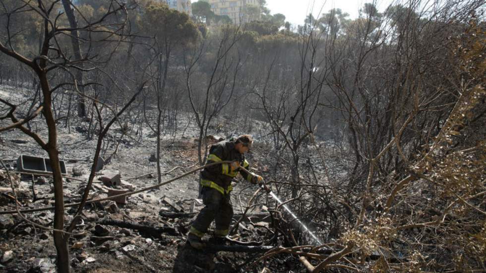 Vidéo : Israël en proie aux flammes