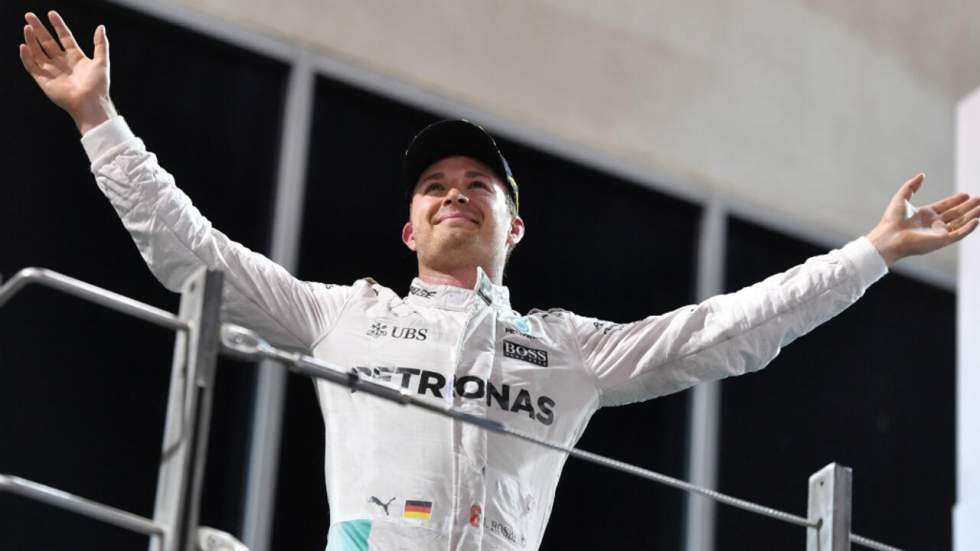 Le pilote allemand Nico Rosberg sacré champion du monde de Formule 1