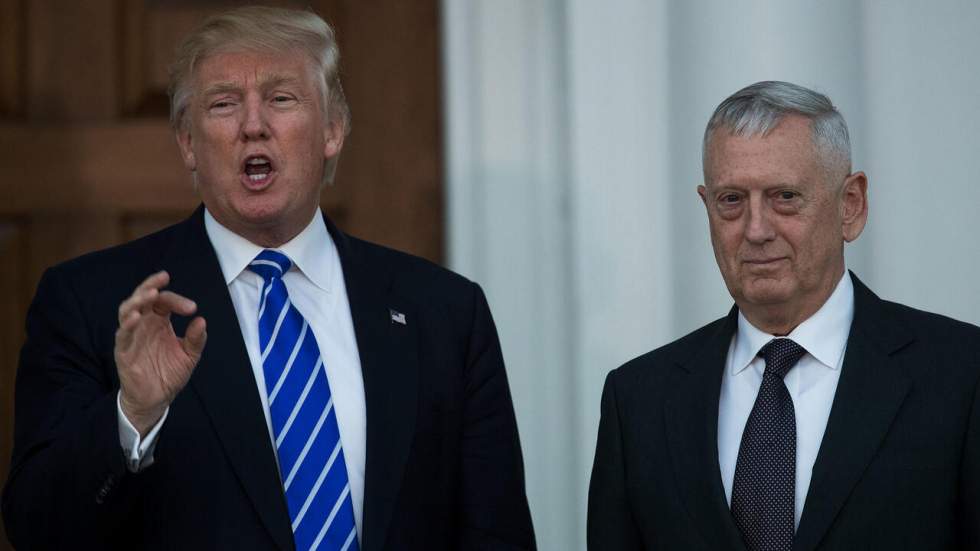 Donald Trump nomme "l'enragé" James Mattis à la tête du Pentagone