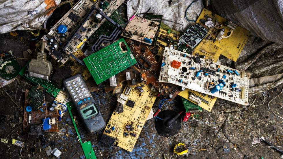 Les déchets électriques et électroniques, un gros défi français Les déchets électriques et électroniques, un gros défi français