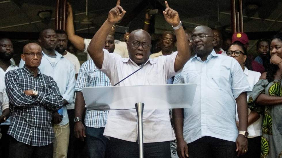 Présidentielle au Ghana : Nana Akufo-Addo proclamé vainqueur face au sortant John Mahama Présidentielle au Ghana : Nana Akufo-Addo proclamé vainqueur face au sortant John Mahama