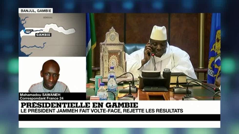 Présidentielle en Gambie : Jammeh rejette les résultats une semaine après avoir reconnu sa défaite