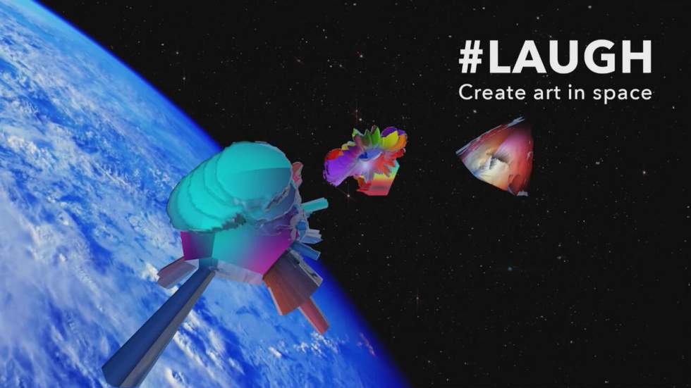 Un artiste propose d'imprimer votre rire en 3D et de l'envoyer dans l'espace Un artiste propose d'imprimer votre rire en 3D et de l'envoyer dans l'espace