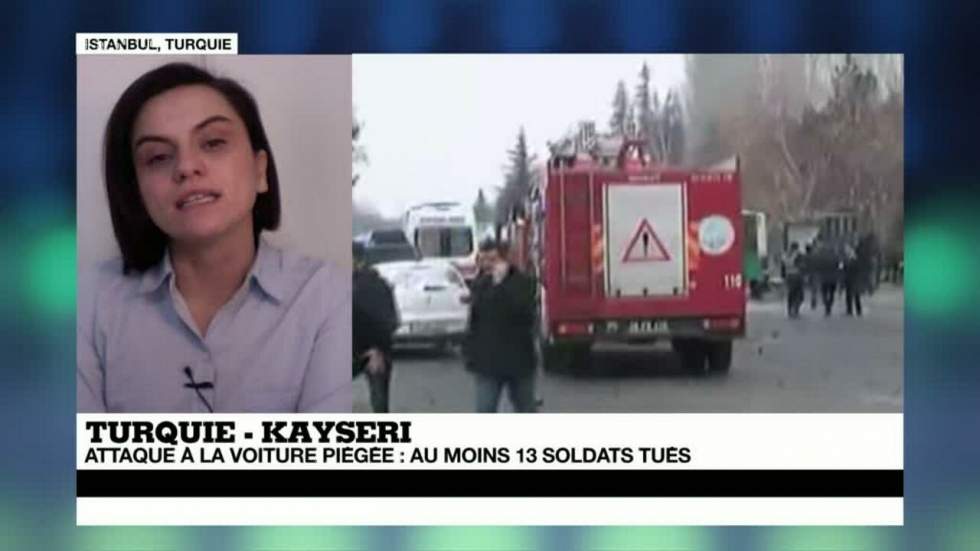 Explosion d'un bus à Kayseri, le gouvernement turc accuse le PKK Explosion d'un bus à Kayseri, le gouvernement turc accuse le PKK
