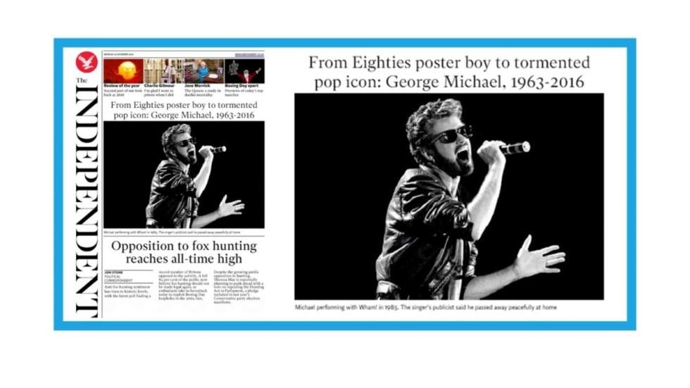 "George Michael, l'idole tourmentée"