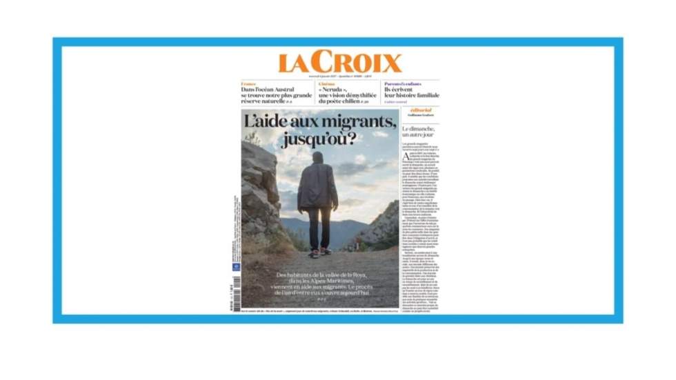 "L'aide aux migrants face à la justice"