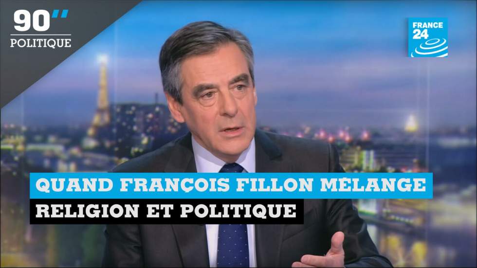 90'' POLITIQUE - Quand François Fillon mélange politique et religion 90'' POLITIQUE - Quand François Fillon mélange politique et religion