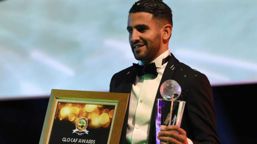 L'Algérien Riyad Mahrez sacré joueur africain de l'année 2016