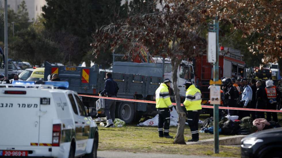 Quatre Israéliens tués dans une attaque au camion-bélier à Jérusalem