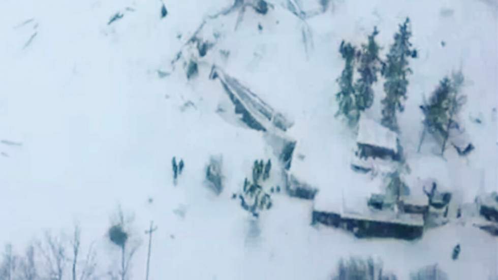 Plusieurs dizaines de disparus en Italie dans un hôtel frappé par une avalanche