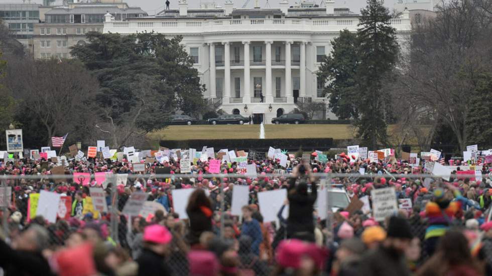 Marche des femmes : le temps d’une journée, Washington voit la vie en rose