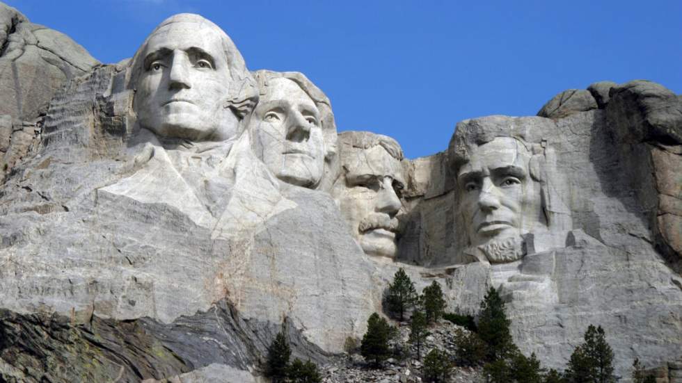 Derrière la tête de Lincoln au mont Rushmore se cache une pièce secrète de 20 mètres de long