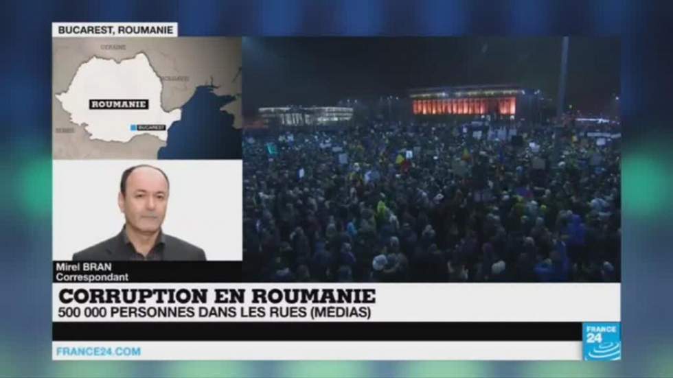 Les manifestations continuent en Roumanie malgré le retrait du décret sur la corruption