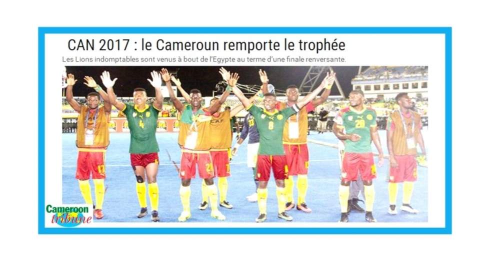 "Le Cameroun d'Hugo Bross remporte la CAN" "Le Cameroun d'Hugo Bross remporte la CAN"