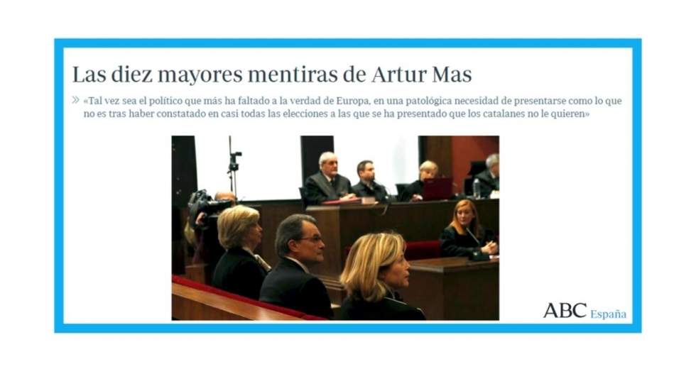 "Artur Mas, le procès qui divise l'Espagne"