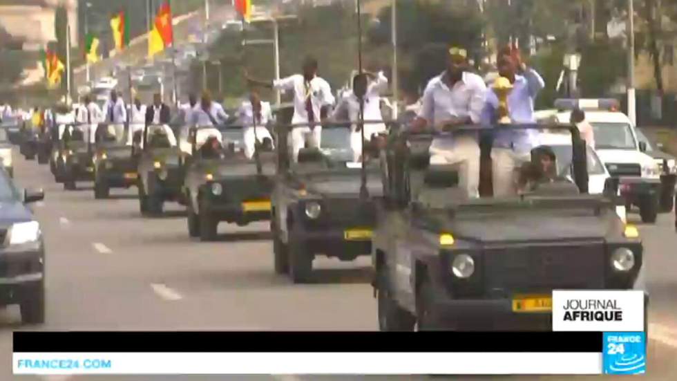 Vidéo : parade triomphale des Lions indomptables dans les rues de Yaoundé Vidéo : parade triomphale des Lions indomptables dans les rues de Yaoundé