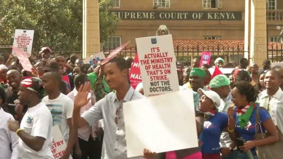 Grève des médecins au Kenya : les sept syndicalistes remis en liberté