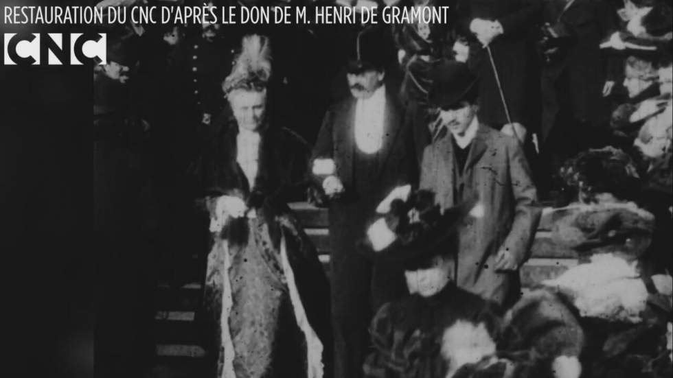 On aperçoit Marcel Proust dans ce film datant de 1904