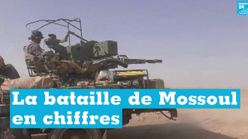 Vidéo : la bataille de Mossoul en chiffres