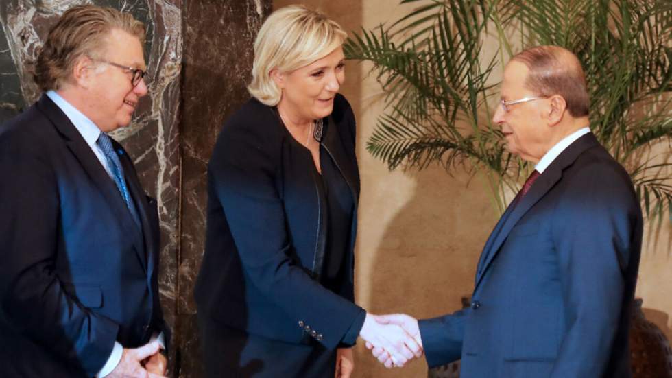 Entre rencontres au sommet et légers remous, Marine Le Pen achève sa visite au Liban