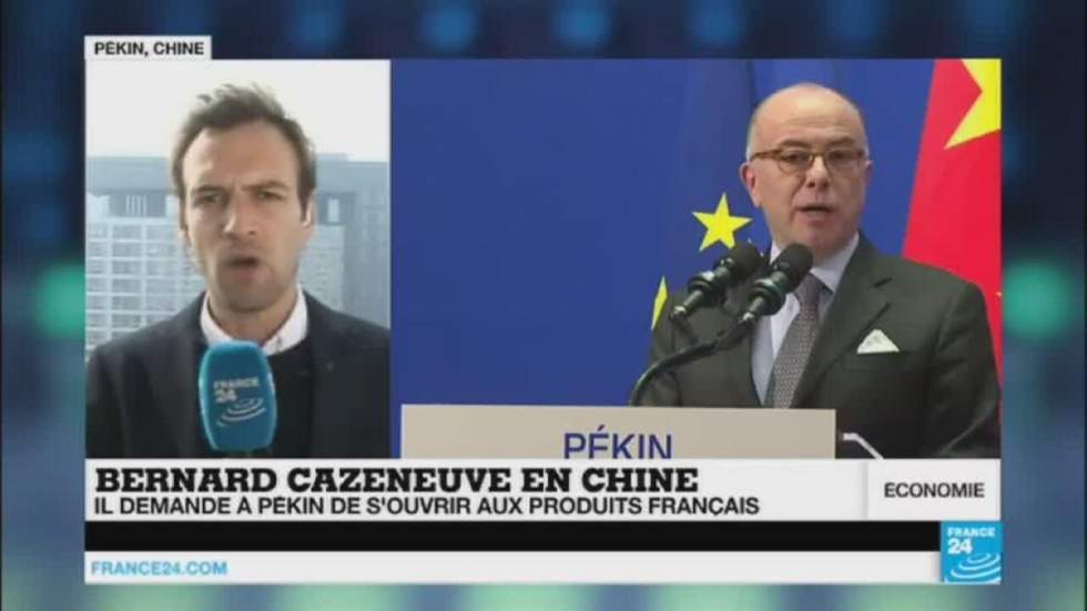 Cazeneuve en Chine : Pékin et Paris contre le protectionnisme