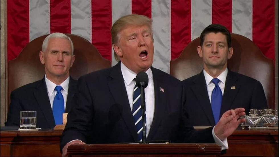 Donald Trump défend son projet pour l'Amérique dans son premier discours au Congrès