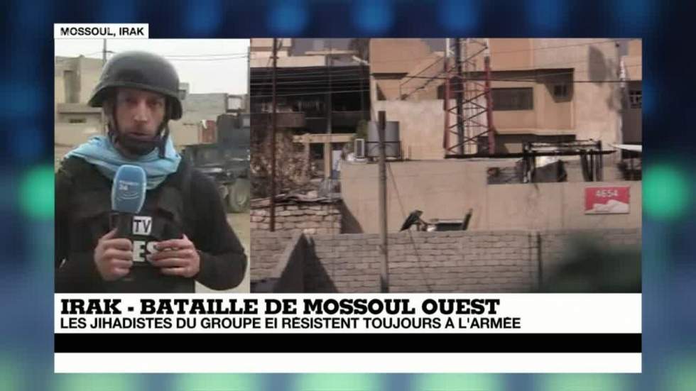 Vidéo : les civils fuient Mossoul avant que l'armée attaque l'ouest de la ville