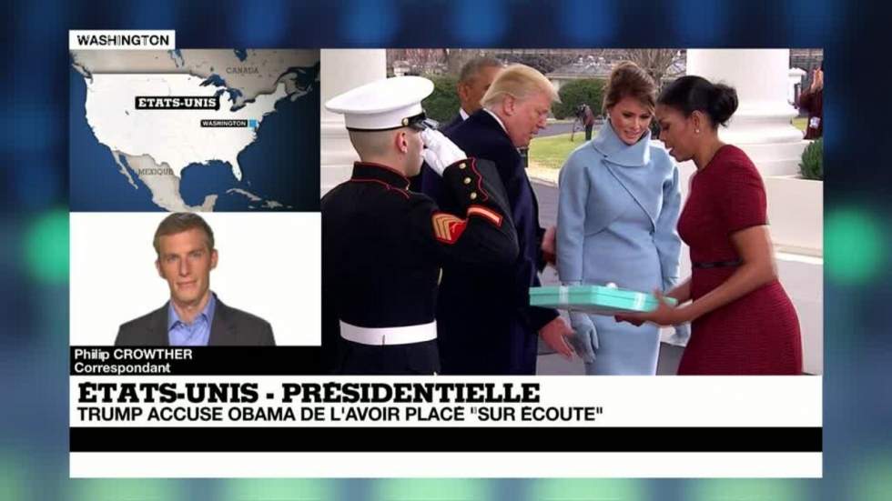 Donald Trump accuse Barack Obama de l'avoir placé sur écoute avant la présidentielle Donald Trump accuse Barack Obama de l'avoir placé sur écoute avant la présidentielle