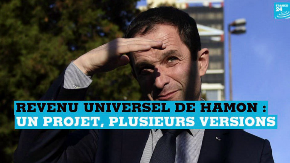 90''POLITIQUE - Revenu universel de Benoît Hamon : un projet, plusieurs versions