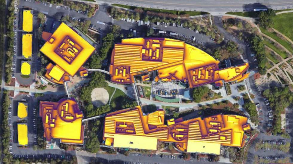 Google veut encourager les panneaux solaires grâce à sa carte d'ensoleillement des toits Google veut encourager les panneaux solaires grâce à sa carte d'ensoleillement des toits