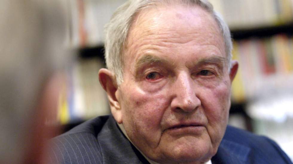Décès du milliardaire et philantrope américain David Rockefeller