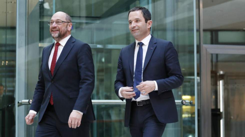À Berlin, Benoît Hamon reçoit le soutien du SPD de Martin Schulz À Berlin, Benoît Hamon reçoit le soutien du SPD de Martin Schulz
