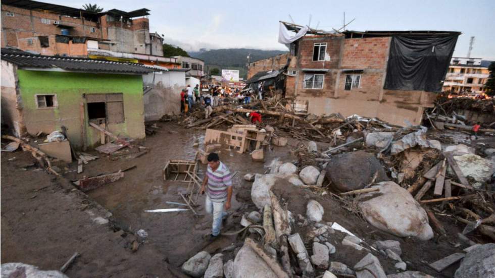 En Colombie, plus de 250 morts et une centaine de disparus dans une coulée de boue