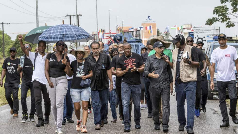 Guyane : fin de l'occupation du centre spatial de Kourou