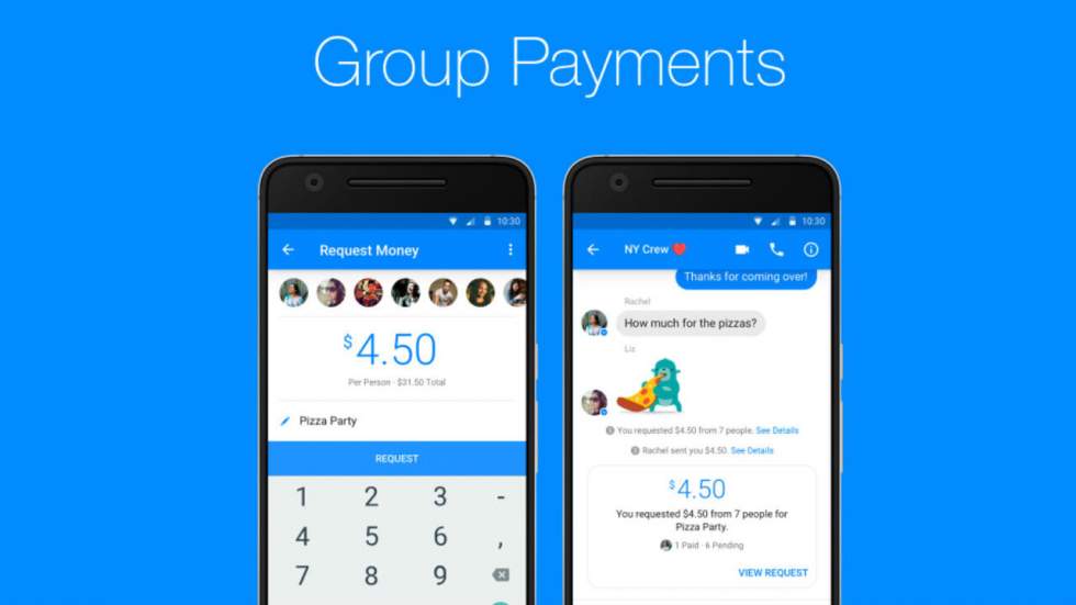 Facebook Messenger lance les paiements de groupe et menace sérieusement Leetchi et Le Pot Commun