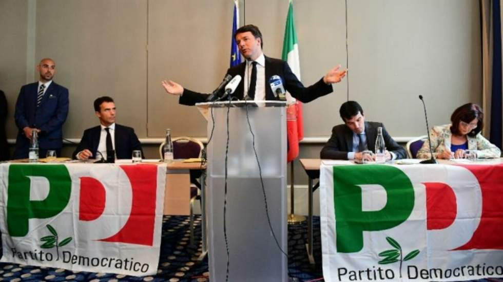 Matteo Renzi réélu à la tête du Parti démocrate italien Matteo Renzi réélu à la tête du Parti démocrate italien