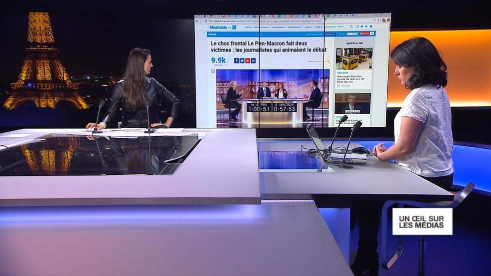 Le débat d'entre-deux-tours choque par sa violence Le débat d'entre-deux-tours choque par sa violence