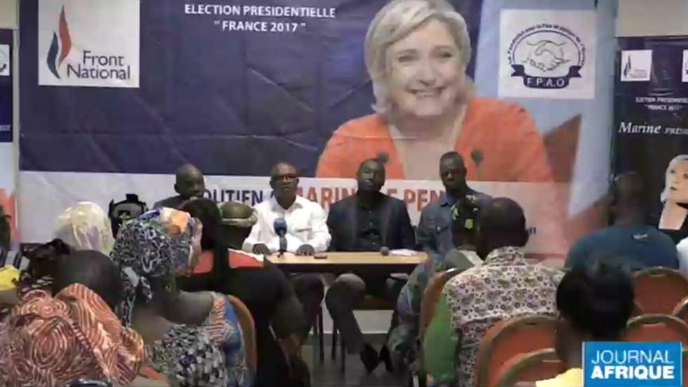 Vidéo : les soutiens d'Emmanuel Macron et de Marine Le Pen se mobilisent en Afrique