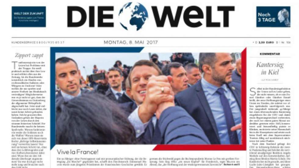 En Allemagne, la Macron-mania bat son plein