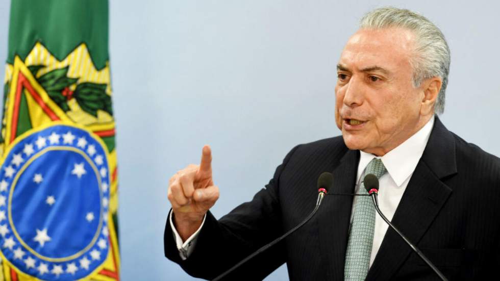 Brésil : accusé de corruption, le président Michel Temer refuse de démissionner