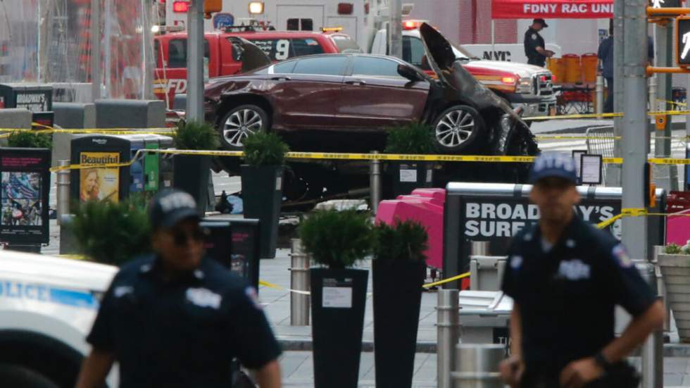 Piétons fauchés à Times Square : "J’ai tout de suite pensé au terrorisme"