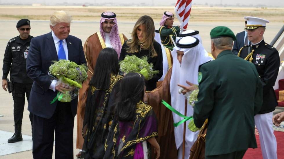 Accueil royal et méga-contrats pour Trump en Arabie saoudite Accueil royal et méga-contrats pour Trump en Arabie saoudite
